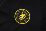 26-27 CHE Black Half Pull Tracksuit #B26066(半拉链)