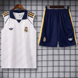 26-27 RMA White Tank top and shorts suit