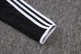 26-27 JUV Black Half Pull Tracksuit #B26064(半拉链)