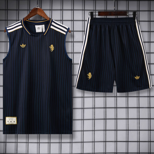 25-26 JUV Royal blue Tank top and shorts suit