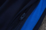 26-27 INT Fancy blue Half Pull Tracksuit #B26067(半拉链)
