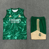 26-27 RMA Green Tank top and shorts suit