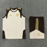 26-27 Flamengo Khaki Tank top and shorts suit