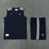 25-26 JUV Royal blue Tank top and shorts suit