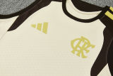 26-27 Flamengo Khaki Tank top and shorts suit