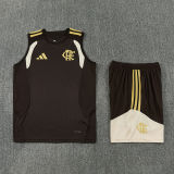 26-27 Flamengo Brown Tank top and shorts suit