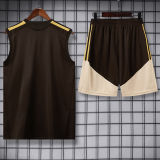 26-27 Flamengo Brown Tank top and shorts suit