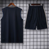 25-26 JUV Royal blue Tank top and shorts suit