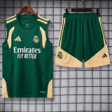 26-27 RMA Green Tank top and shorts suit