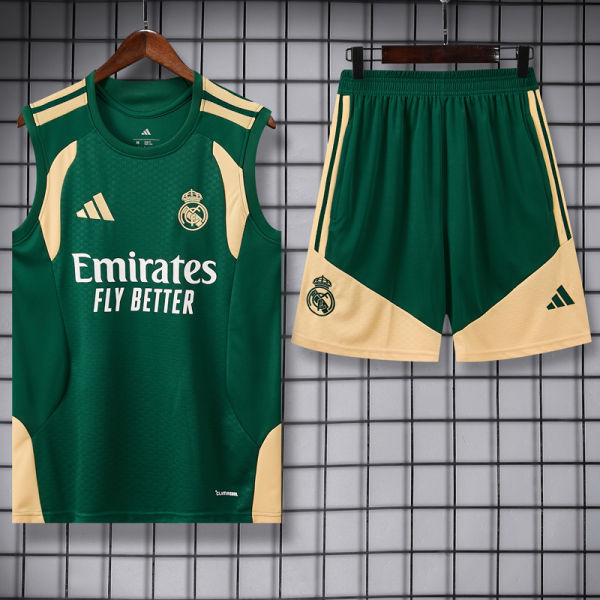 26-27 RMA Green Tank top and shorts suit