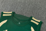 26-27 RMA Green Tank top and shorts suit