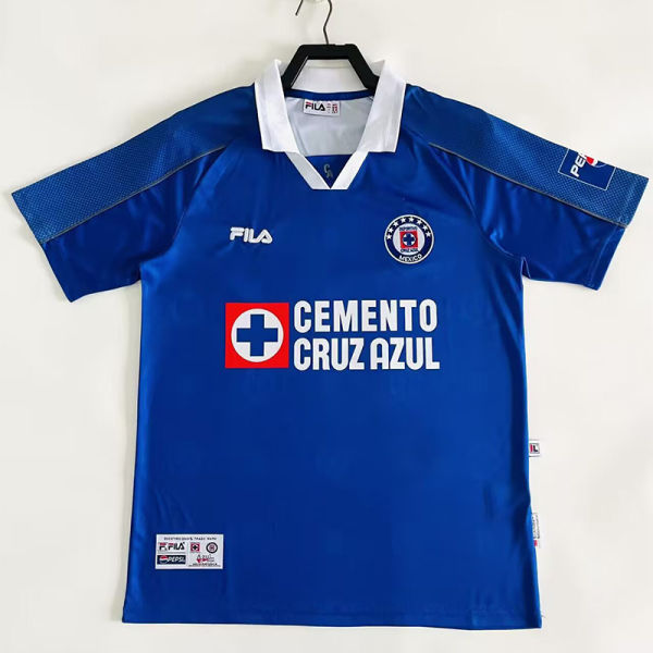 2000-2001 Cruz Azul Home Retro Soccer Jersey