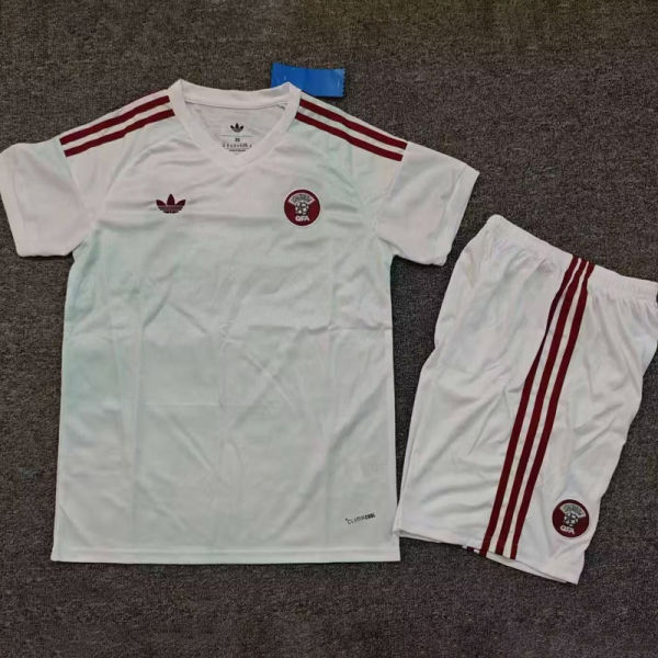 26-27 Qatar Away Kids Soccer Jersey