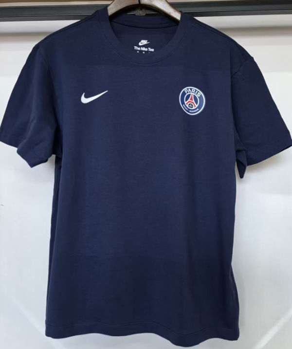 26-27 PSG Royal blue High Quality Casual T-Shirt