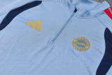 26-27 Bayern Gray Half Pull Tracksuit (半拉链)