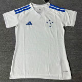 26-27 Cruzeiro Away Women Soccer Jersey (女)