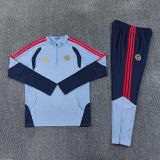 26-27 Bayern Gray Half Pull Tracksuit (半拉链)
