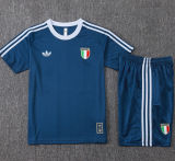 26-27 Italy Dark blue Training Short Suit #J26044