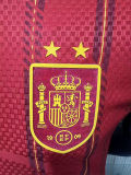 26-27 Spain Home 2 Stars Player Version Soccer Jersey (带2颗星)