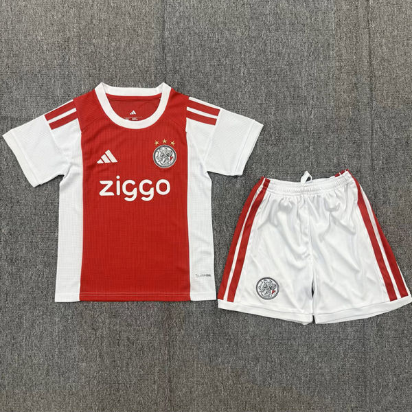 26-27 Ajax Home Kids Soccer Jersey