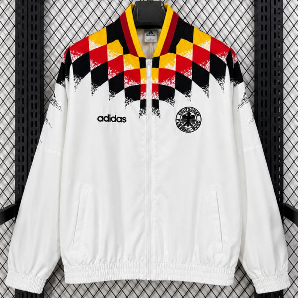26-27 Germany White Windbreaker