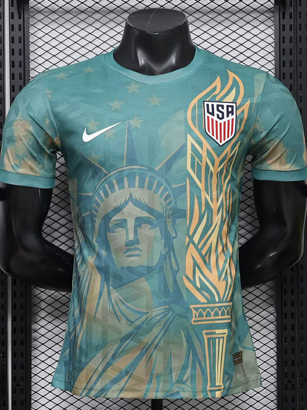 26-27 USA Green Special Edition Player Version Soccer Jersey