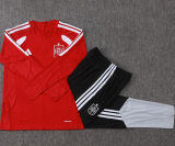 26-27 Spain Red Half Pull Tracksuit #B26079(半拉链)