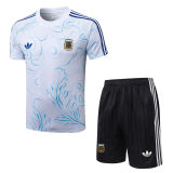 26-27 Argentina White Training Short Suit #J26049