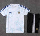 26-27 Argentina White Training Short Suit #J26049