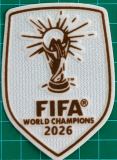 26-27 Spain Away 2 Stars Fans Soccer Jersey (带2颗星)