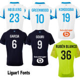 26-27 Marseille Home Kids Soccer Jersey