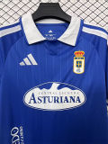 26-27 Real Oviedo Home Fans Soccer Jersey