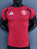 26-27 Man Utd Red Player Version Training shirts