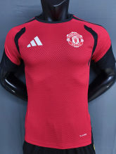 26-27 Man Utd Red Player Version Training shirts