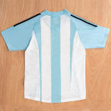 2002 Argentina Home Retro Soccer Jersey