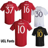 26-27 Man Utd Red Player Version Training shirts