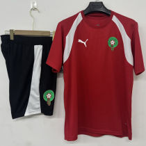 26-27 Morocco Red Training Short Suit