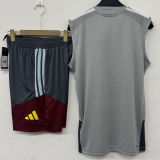 26-27 Aston Villa Gray Tank top and shorts suit (背心短裤)