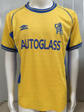 2000-2002 CHE Yellow Retro Soccer Jersey
