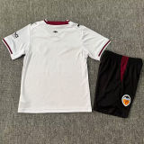 26-27 Valencia Home Kids Soccer Jersey