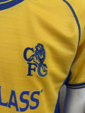 2000-2002 CHE Yellow Retro Soccer Jersey