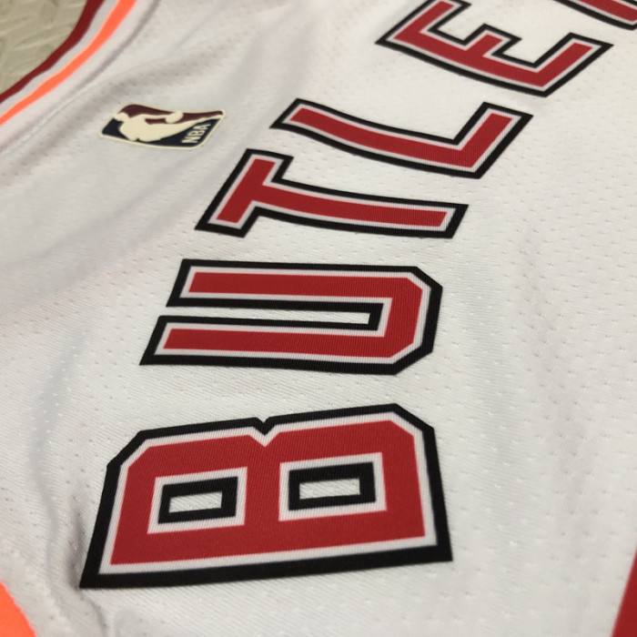 22-23 Heat BUTLER #22 White Top Quality Hot Pressing NBA Jersey (Retro Logo)
