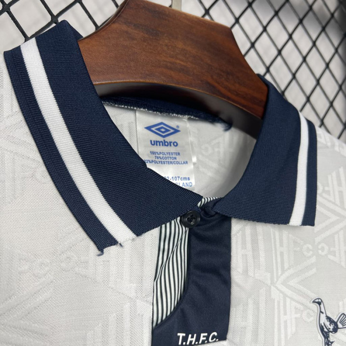 1992-1994 TOT Home White Retro Soccer Jersey