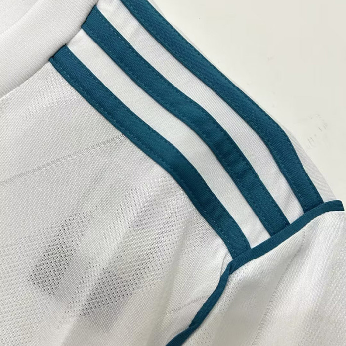 2017-2018 RMA Home Long Sleeve Retro Soccer Jersey (长袖)