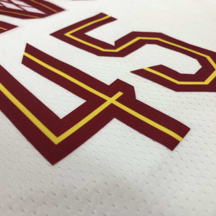 22-23 Cleveland Cavaliers MITCHELL #45 White Top Quality Hot Pressing NBA Jersey