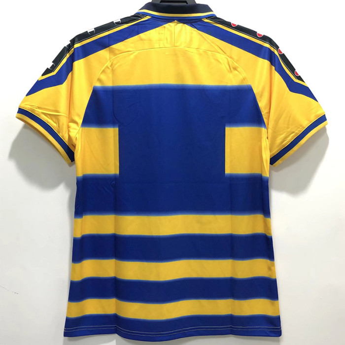 1999-2000 Parma Away Yellow Retro Soccer Jersey