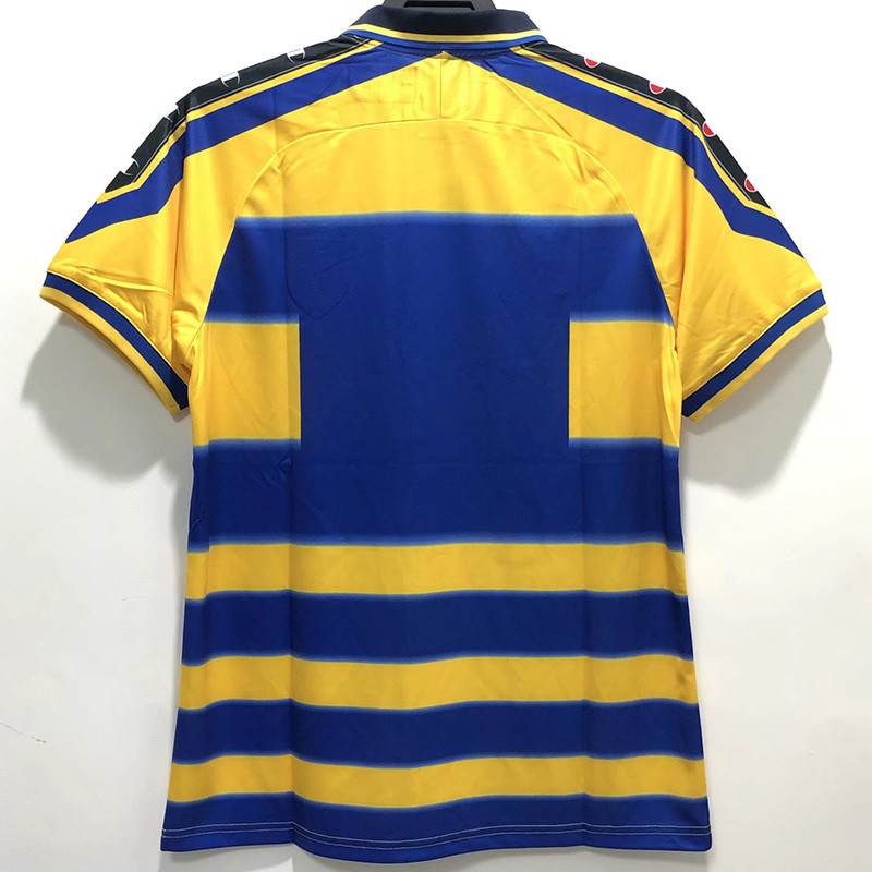 1999-2000 Parma Away Yellow Retro Soccer Jersey