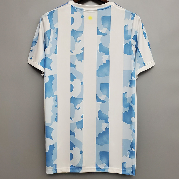2020-2021 Argentina Home Retro Soccer Jersey