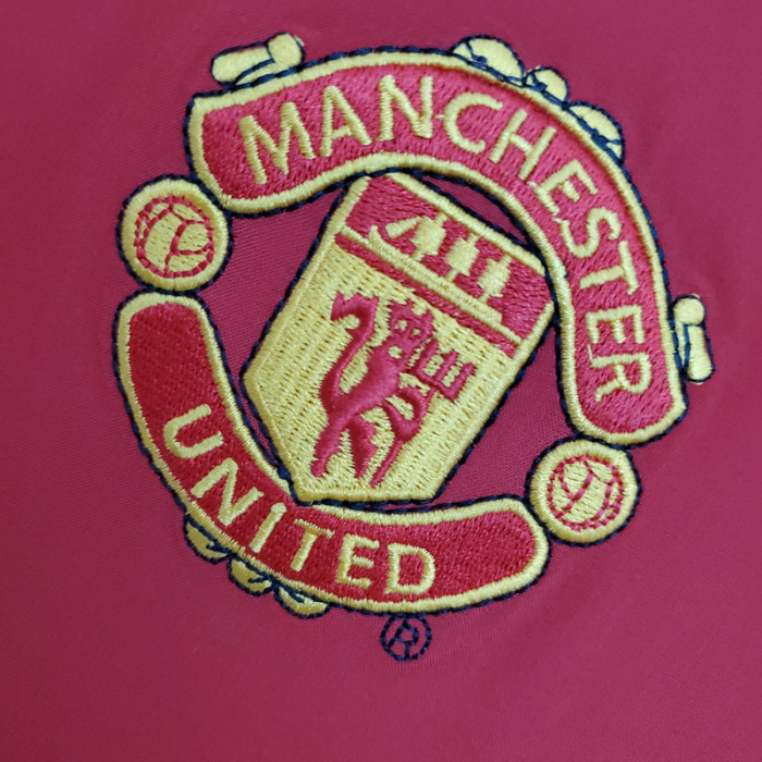 2002-2004 Man Utd Home Long Sleeve Retro Soccer Jersey (长袖)