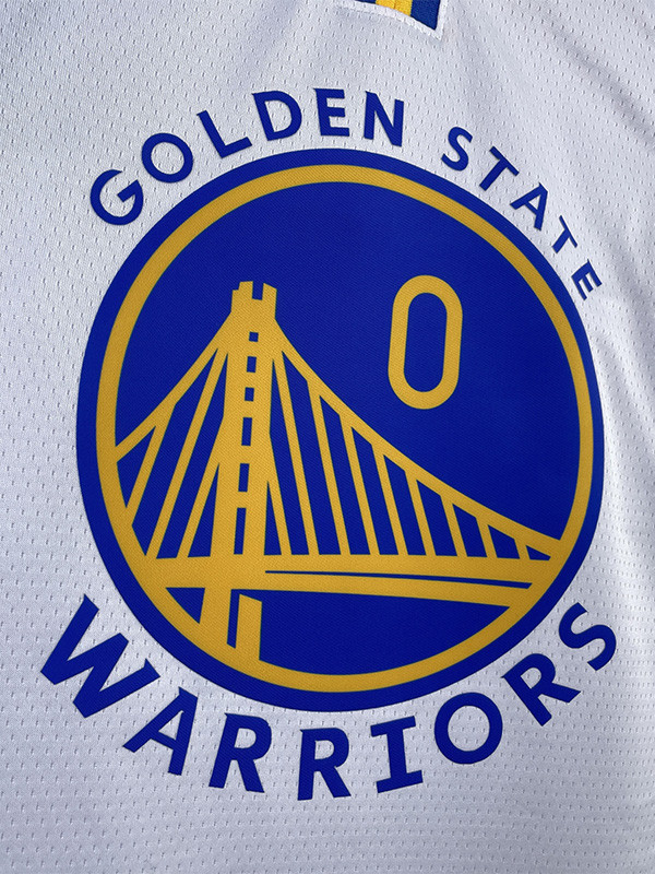 22-23 WARRIORS PAYTON II #0 White Top Quality Hot Pressing NBA Jersey (V领)